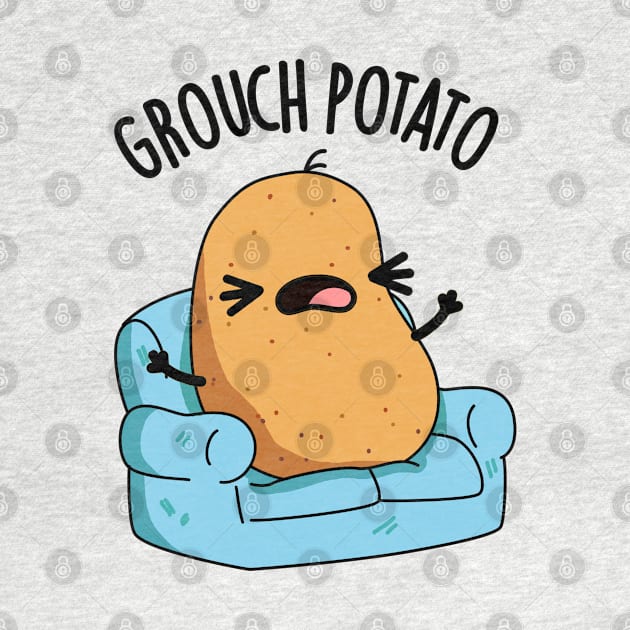 Grouch Potato Funny Veggie Puns by punnybone